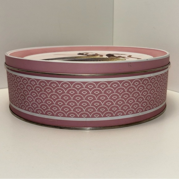 Vintage 1988 Dusty Rose Country Goose collectable aluminum bakery tin - Picture 3 of 10